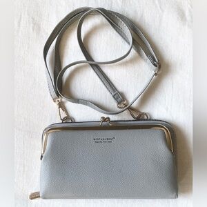 🎀Montana West Light Gray Crossbody Bag